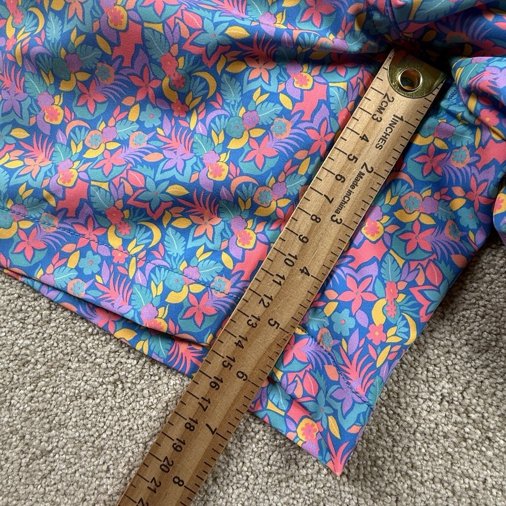Chubbies "The Spades" Swim Trunks Shorts 5.5" Men's Small Pink Blue 2 in 1 Liner - Picture 8 of 8